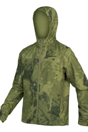 Hummvee Shell Waterproof Jacket Hardshell Endura Man Olive Green Beperkte Voorraad