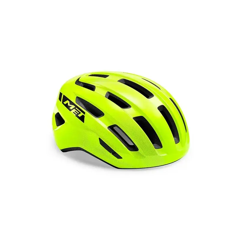 Veilige Betaling Miles Helmet Met Yellow Fluo Shine