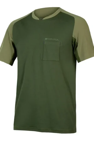 Weekendaanbieding T-Shirt GV500 Foyle Endura Olive Green