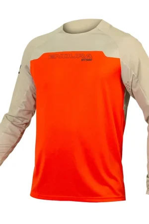 Betaalbaar MT500 Burner Long Sleeve Jersey Endura Paprika