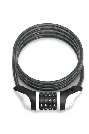 Spiral Lock Black On Onguard Combinacion 180cmx12mm White Merkproduct