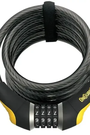 Doberman Combination Spiral Lock Onguard 185cmx12mm Veilige Betaling
