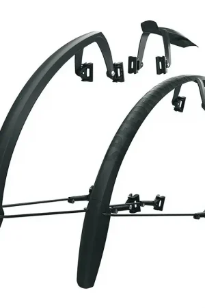 2-Pack Front/Rear Mudguards SKS Speedrocker 28" 47mm Black Koop Vandaag