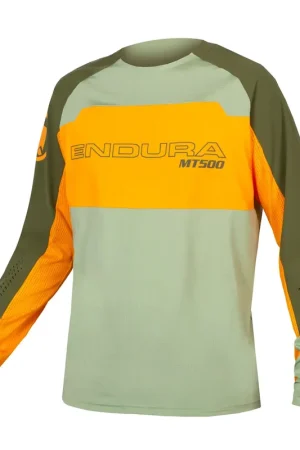 Uitverkoop MT500 Burner Lite Long Sleeve Endura Man Tangerine