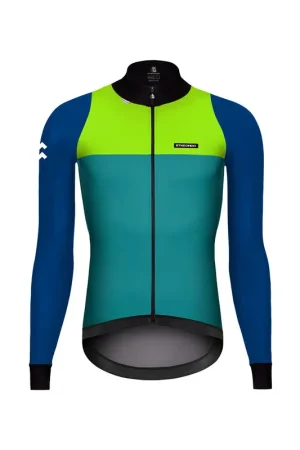 76 Jacket Etxeondo Man Green/Blue Exclusieve Aanbieding