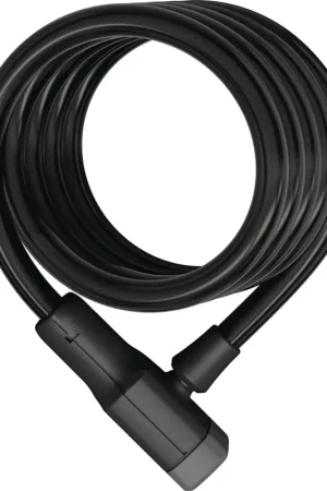 Booster 6512k/180/12 Key Coil Cable Lock Abus 1.8m Black Lage Kosten