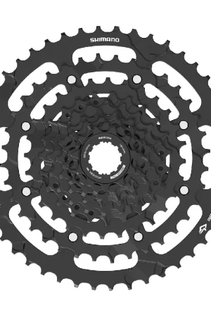 Aanbieding Shimano Cassette CS-LG300-9 9s 11-46T Black