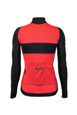 76 Fem Pro Gore-Tex Windstopper Jacket Etxeondo Women Red Watermelon/Black Must-Have