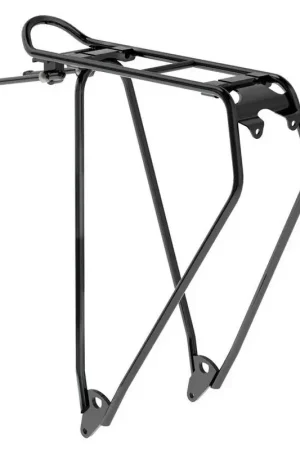 Racktime Rear Rack Lightit Aluminio 28" Black Tijdelijk Beschikbaar