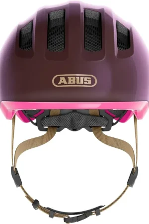 Speciale Aanbieding ABUS helm Smiley 3.0 ACE LED royal purple M 50-55c