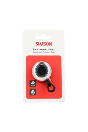 SIMSON Fietsbel Simson Compact - Zilver Betaalbaar