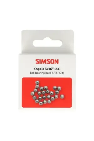 SIMSON Kogels 3/16" 24st Speciale Aanbieding