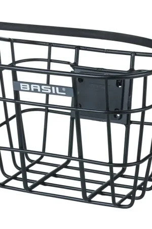 BASIL Mand "Bremen Alu"zwart mat Koopje