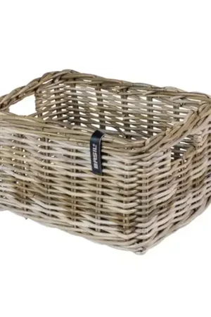 Aanbieding BASIL mand Dax L rotan grijs
