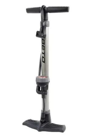 BETO Voetpomp met meter Dualhead - met dubbele kop Gereduceerde Prijs
