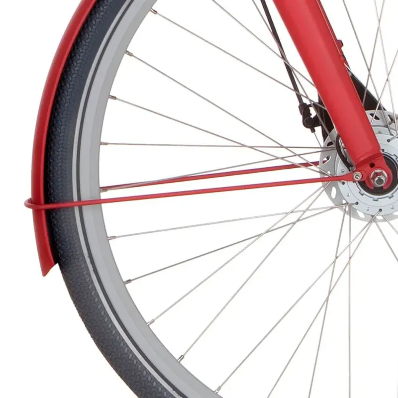 CORTINA spatbordstang voor 28 Common true red matt Lage Kosten