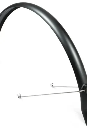 Direct Verzonden EUROFENDER Achterspatbord Scatto 28" x 51 mm - mat zwart