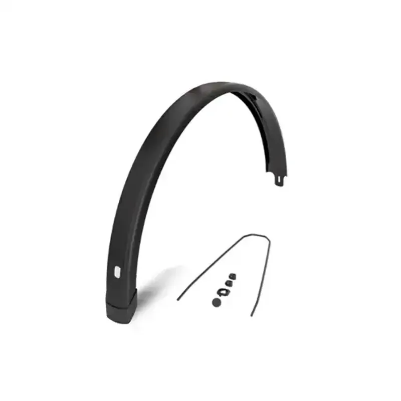 EUROFENDER Spatbord achter Tempo Square 28 inch 65m - zwart Premium