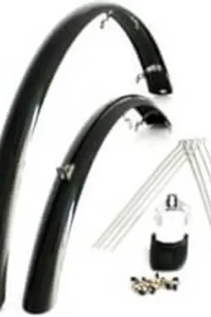 EUROFENDER EF spatbord set Elegance 26 58mm zwart Tijdelijk Beschikbaar