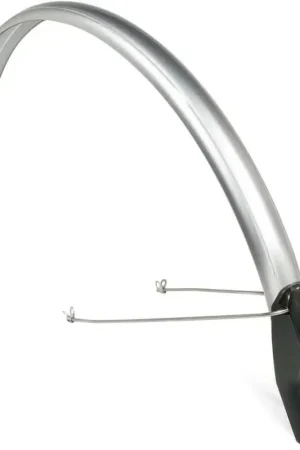 Betrouwbaar EUROFENDER spatbord achter scatto 28" 51mm zilver