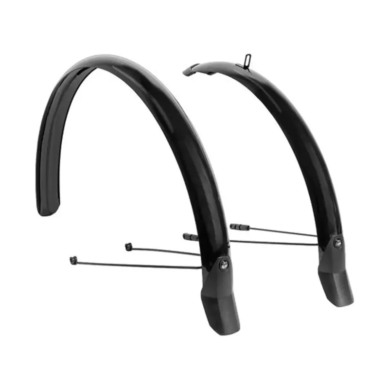 EUROFENDER spatbord set lampo 58mm breed zwart Superprijs