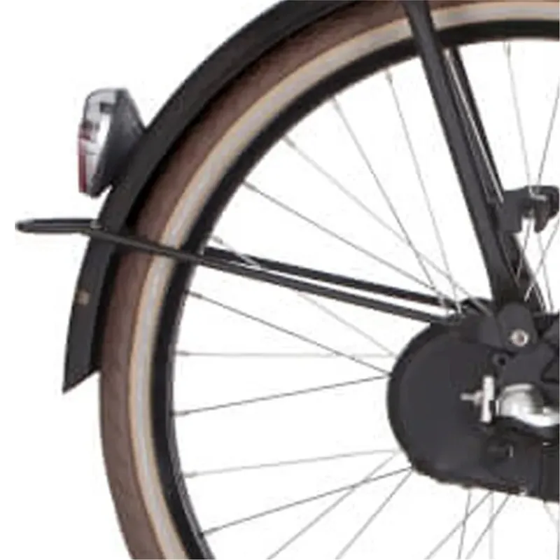 Koop Online CORTINA spatbordstang achter 26 U4 jet black matt