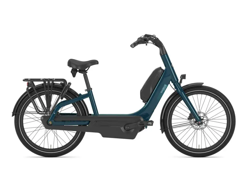 GAZELLE Easyflow C7 Dames Pine Green Glans 46cm 2025 Nieuw