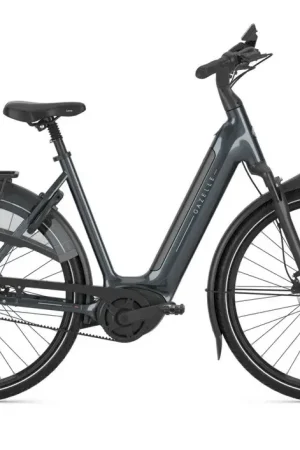 GAZELLE Grenoble C5 Dames Anthracite Grey Glans 57cm 2025 Laatste Kans