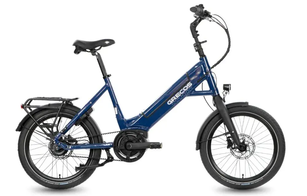 Grecos Eli Compact 8.0 400Wh Uni Saphirblauw 45cm 2025 Express Levering