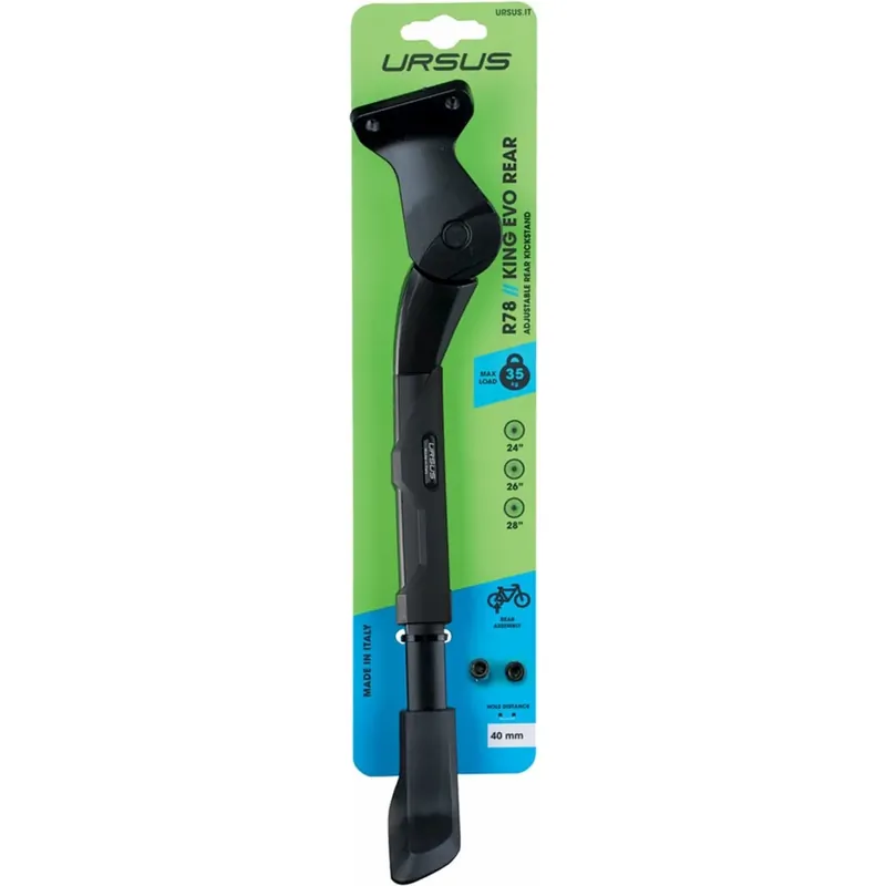 Populair URSUS STEUNVOET VERSTELBAAR URSUS KING EVO REAR ZWART 4…