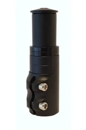 Ahead stuurpen verlenger 1 1/8 zwart incl. spacers Hoge Kwaliteit