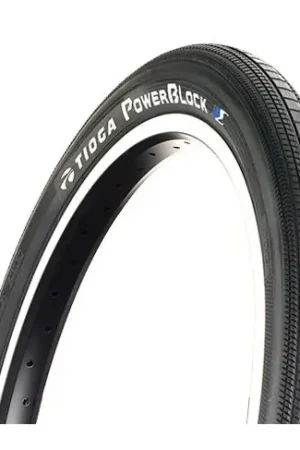 Beperkt Aanbod Tioga vouwband power block s-spec 49-406 bmx zwart