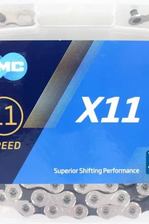 KMC ketting X11 silver/black 114s Bestel Nu