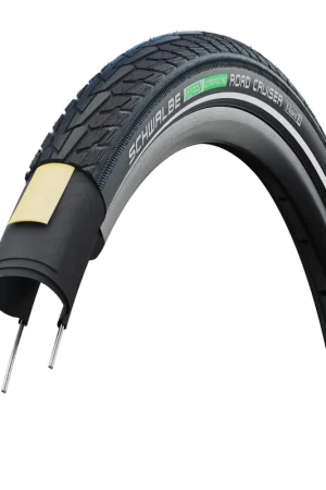 25x Schwalbe buitenband Road Cruiser K-Guard 28 x 1.40 zw reflectie Op = Op