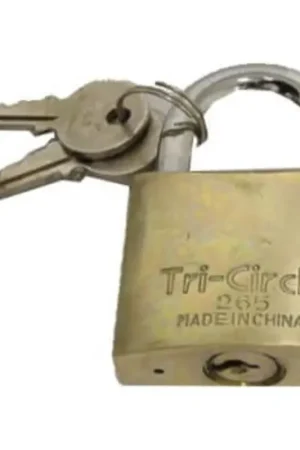 TRI-CIRCLE hangslot imp 32 mm Bestseller
