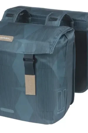 Aanbieding BASIL Dubbele fietstas Elegance 40-49 liter 40 x 38 x 16