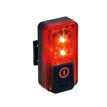 Koopje Vdo eco light red rl plus usb achterlicht li-on accu+remlicht aan uit