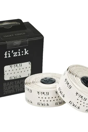 Voordeelprijs Fizik Stuurlint Superlight Wit Tacky met logo Fizik