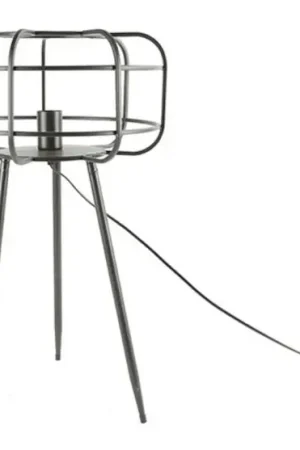 Alleen Vandaag Hi-point Hugo tafellamp 37 x 37 x 65 cm E27 RVS zwart