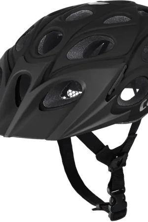 Buzaglo catlike mtb helm leaf maat m 55-57cm carbon black Beperkte Voorraad