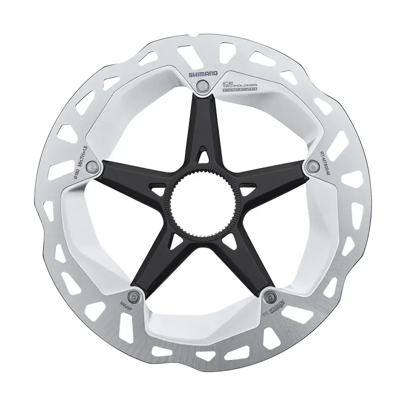 Koop Online Shimano Remschijf met interne spline borgring met magneet RT-MT800 Center Lock Ice Technoligies Freeza