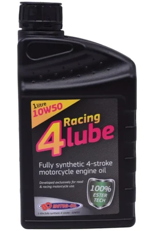 Bo motor oil motorolie bo racing 4 lube 10w-50 synth ester (1l) Koop Vandaag