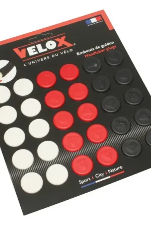 Koop Vandaag Velox Set van 30 stuurkappen voor racefietsen
