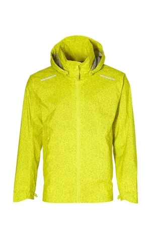 Goedkoop Basil Waterdichte jas met reflectoren Skane Hivis Bluesign